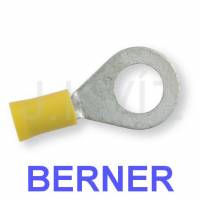 Kabelové oko Ø 10,5mm BERNER izolované