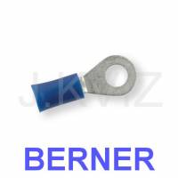 Kabelové oko Ø 5,3mm BERNER izolované