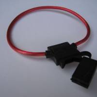 Profi pouzdro pro plochou MIDI pojistku s kabelem 4mm