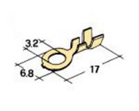 Kabelové oko Ø 3,2mm