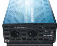 Měnič napětí sinusový 24/230V 1500W + USB