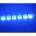 Přídavné modré výstražné LED světlo pro externí povrchovou montáž, homologace