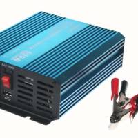 Měnič napětí sinusový 12/230V 400W + USB