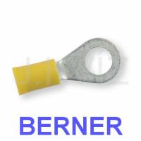 Kabelové oko Ø 8,4mm BERNER izolované