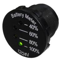 LED indikátor baterie 12-24V
